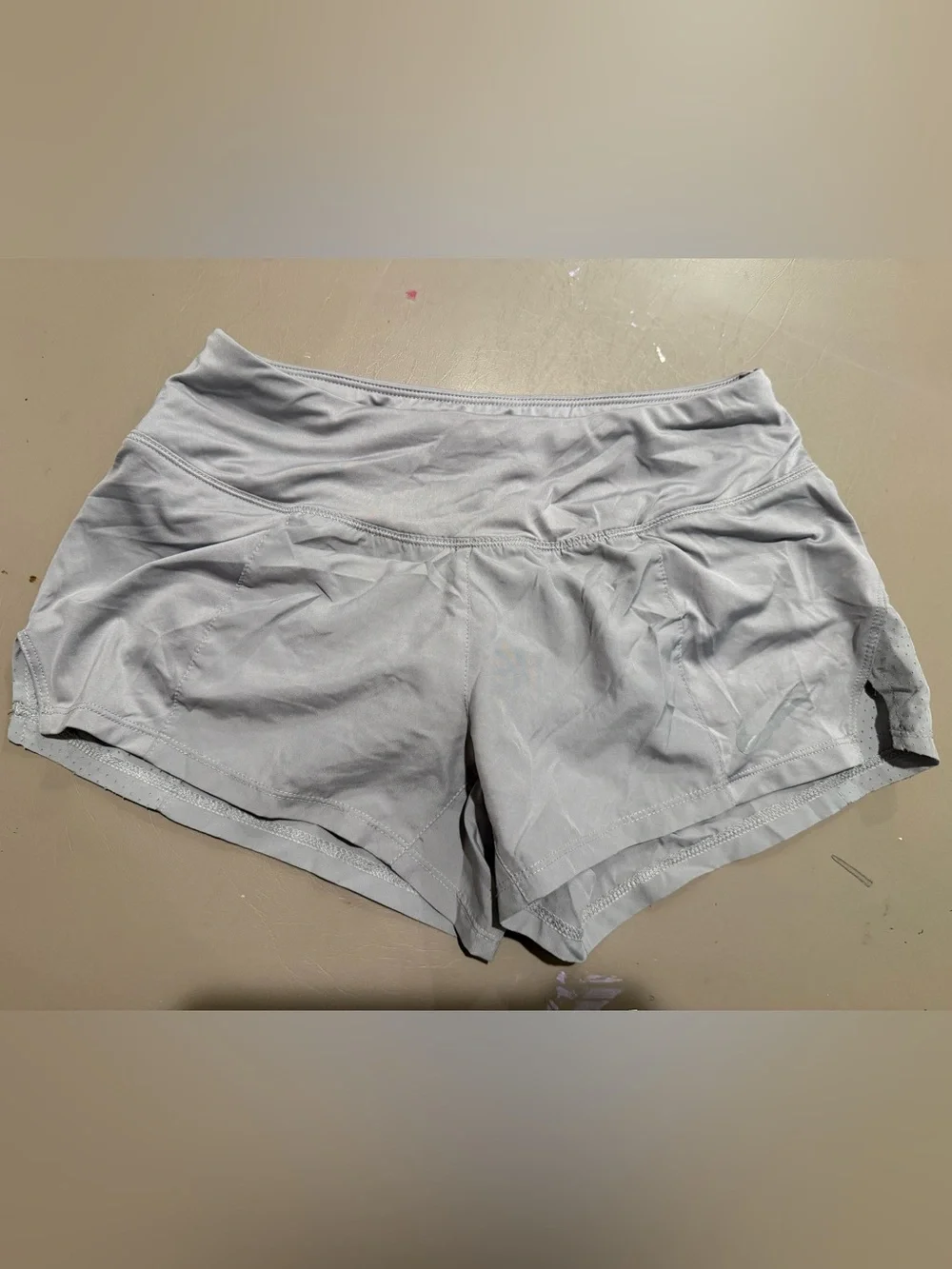 Women’s Nike Dri-Fit Light Gray shorts XS